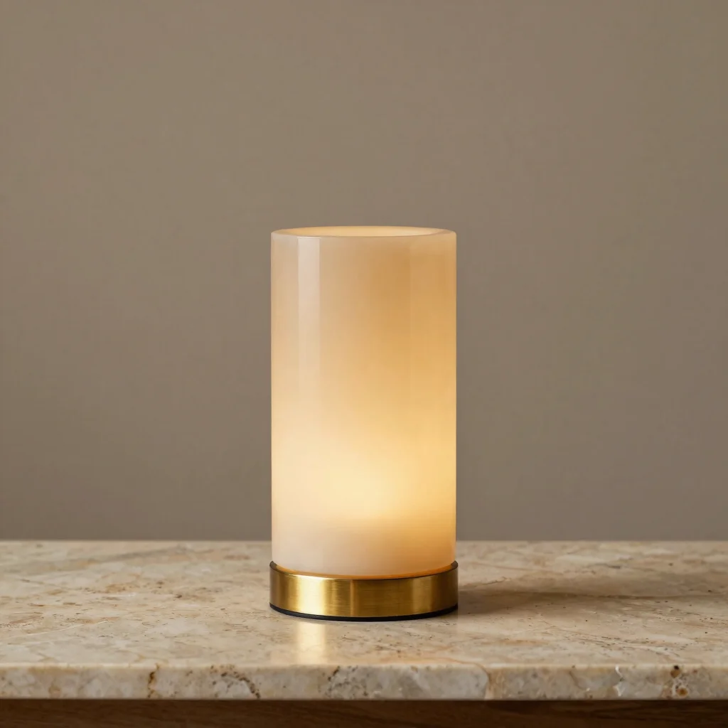 Nairobi Fluted Resin Table Lamp
