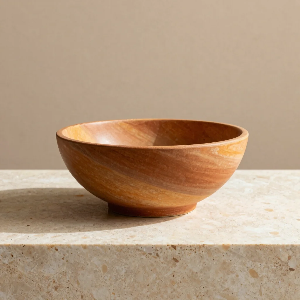 Omo Layered Cast Resin Vessel